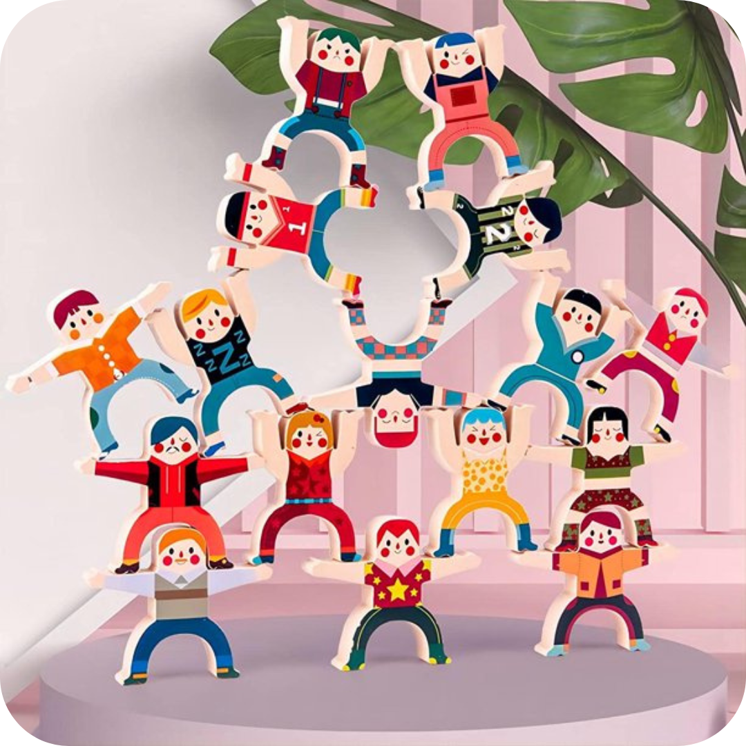 Juego de Equilibrio y Apilado de Personajes | HérculesJenga