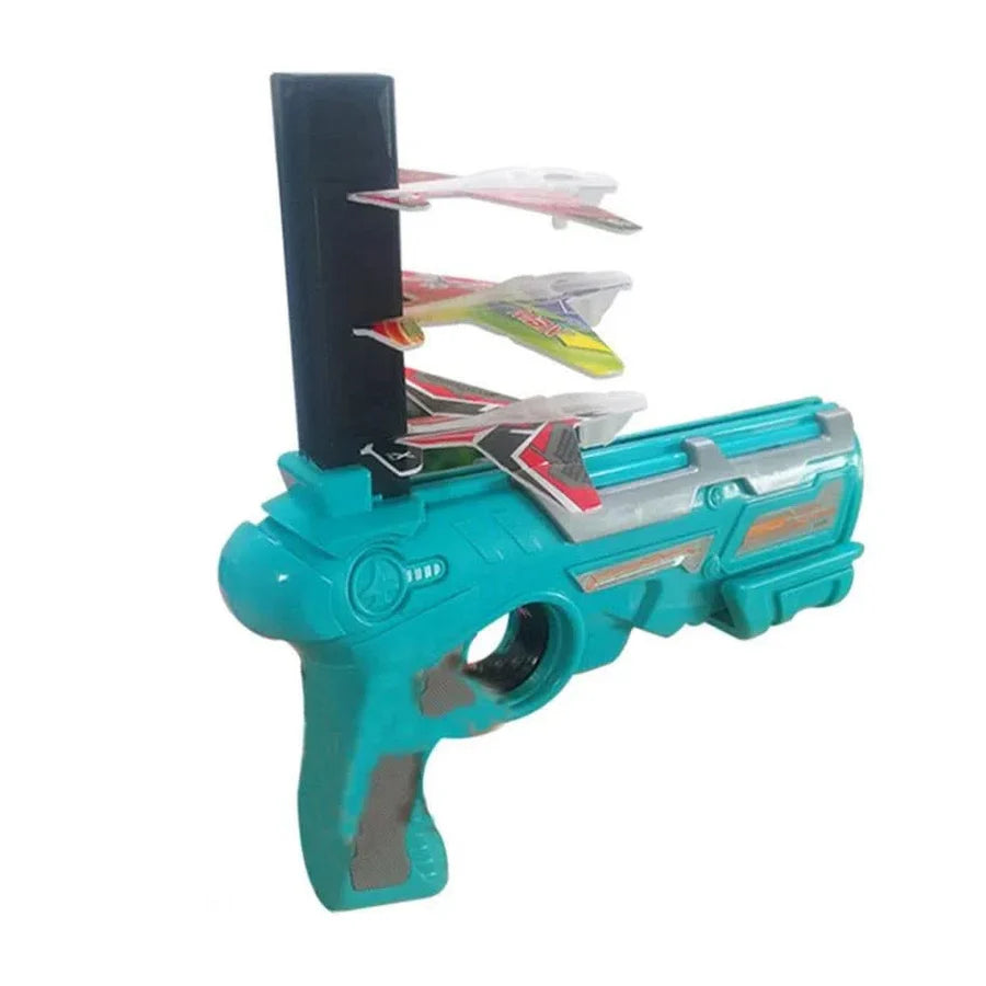 Lanza Aviones con Forma de Pistola + 3 Aviones | SkyShooter