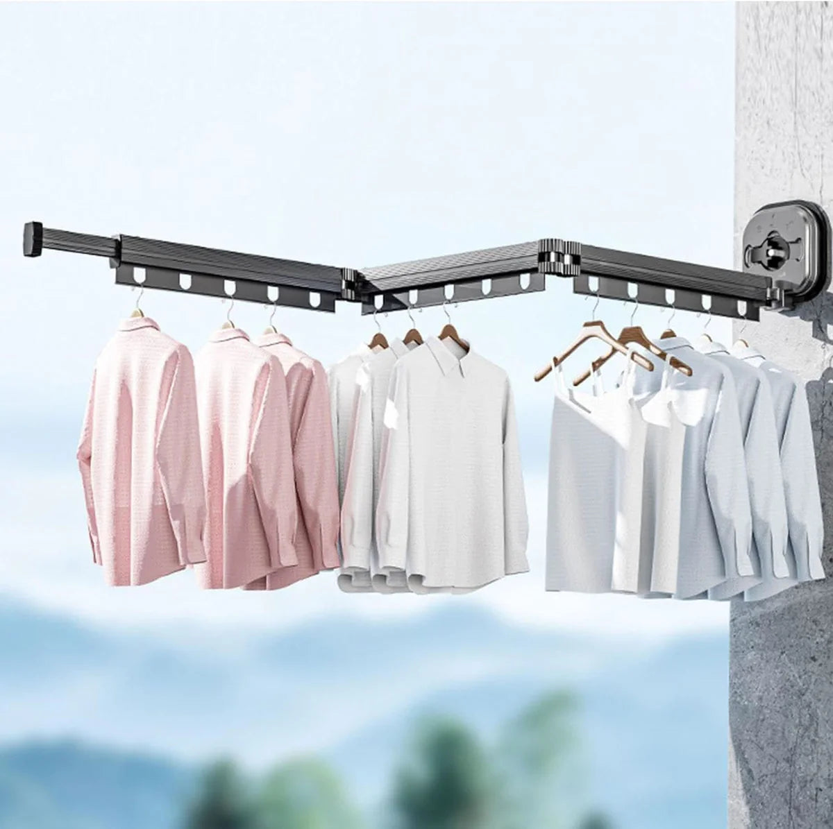 Tender Perchero Extensible con Ventosa | Drying Rack