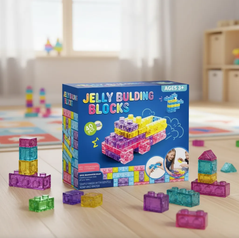 Bloques de Construcción de Silicona para Niños | SiliBlocks