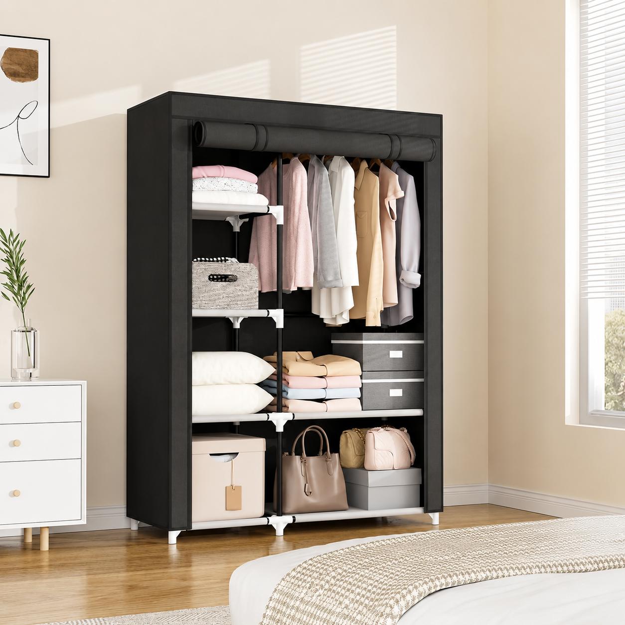 Armario Organizador Portátil con Estructura Liviana | EasyCloset