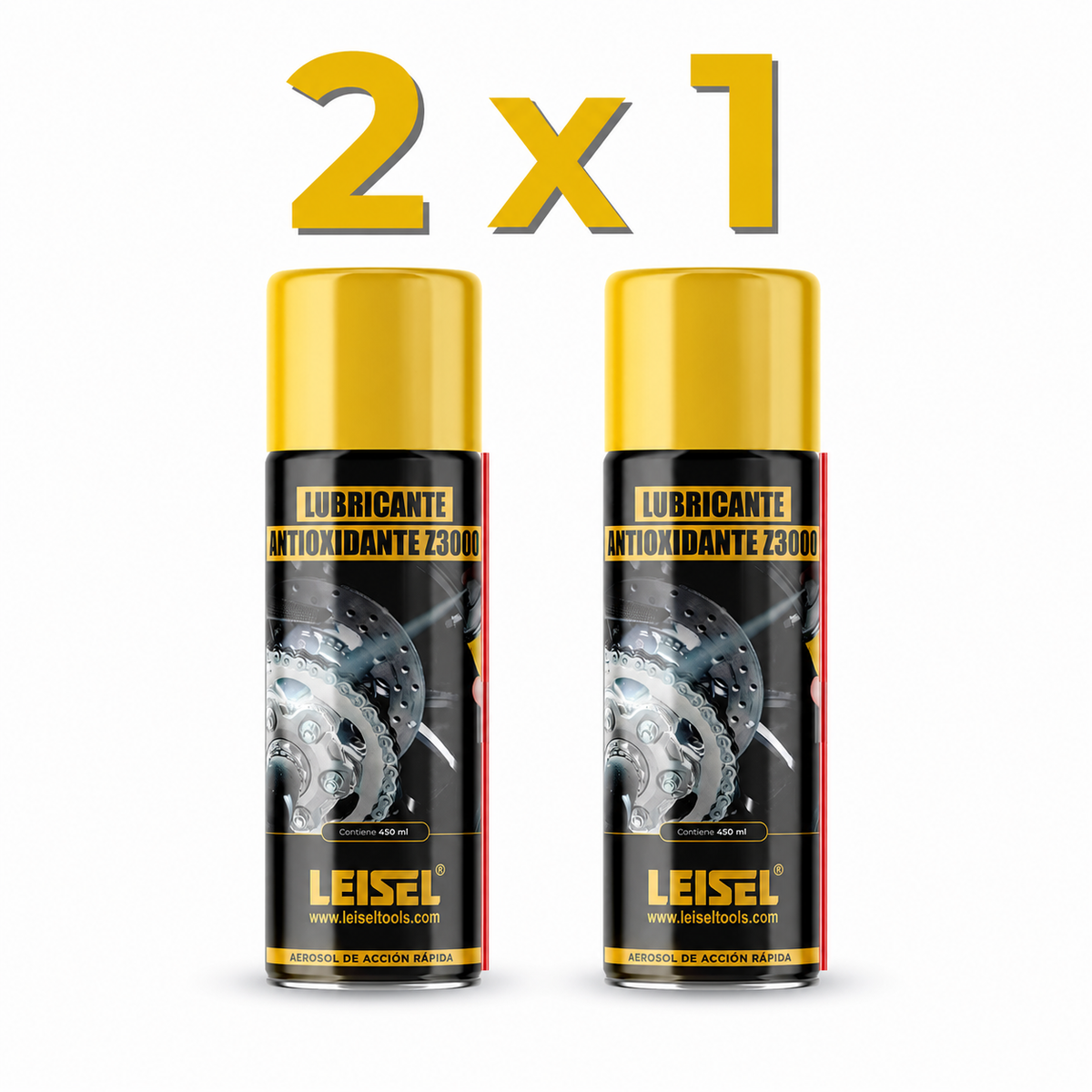 Lubricante Antioxidante Z3000 450ml 2X1 | Leisel