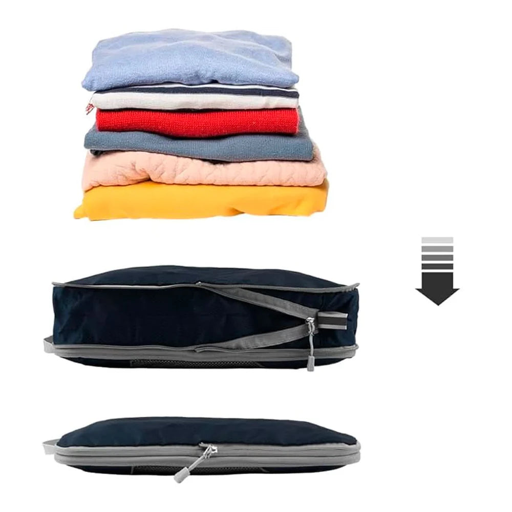 Set de 5 Bolsas Organizadoras para Viaje | Milhome