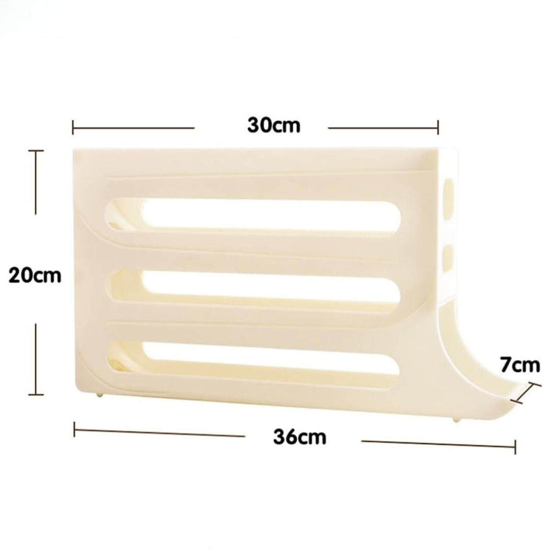 Dispensador de Huevos con Deslizamiento Automático | Egg Organizer