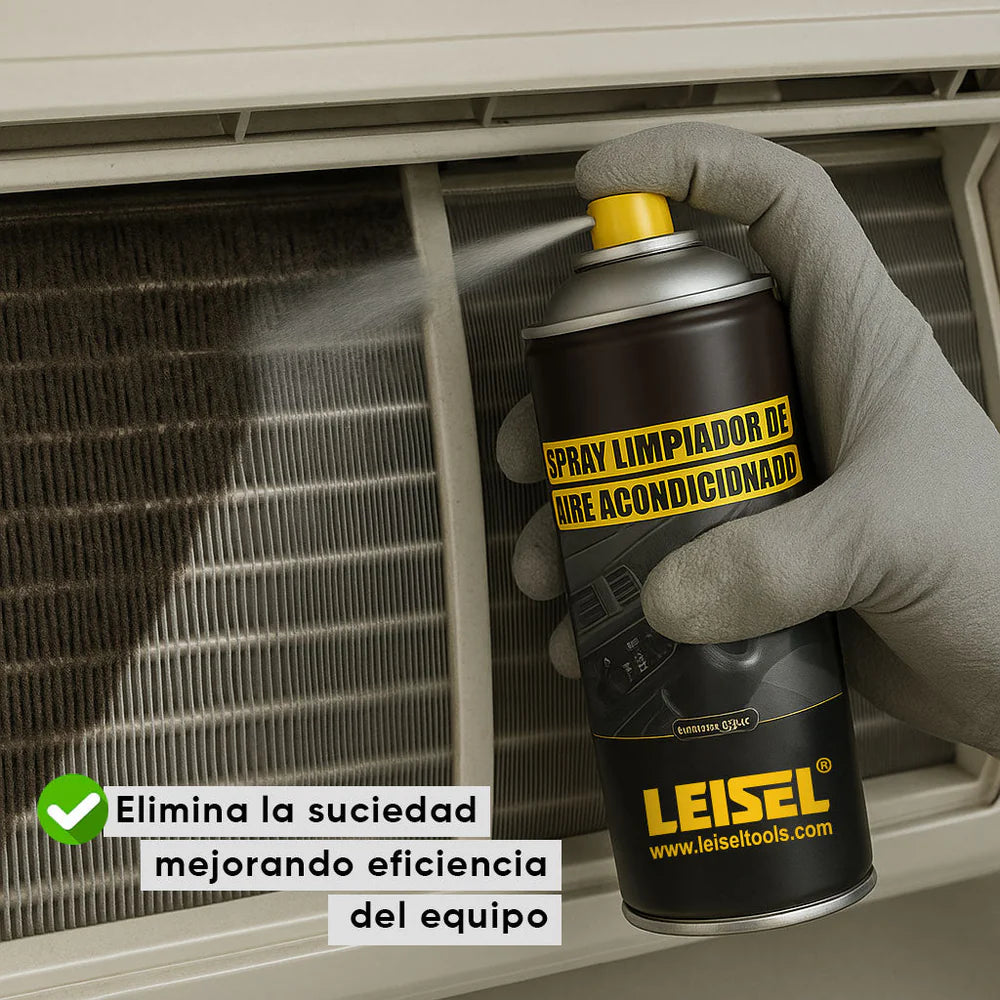 Spray Limpiador de Aire Acondicionado 450ml | Leisel