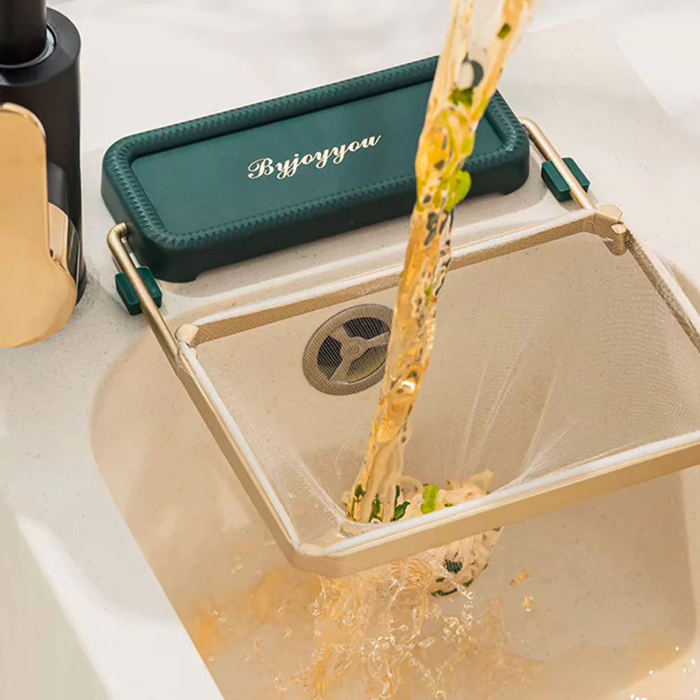 Colador de Residuos para Fregadero con 50 Filtros Desechables | CleanSink