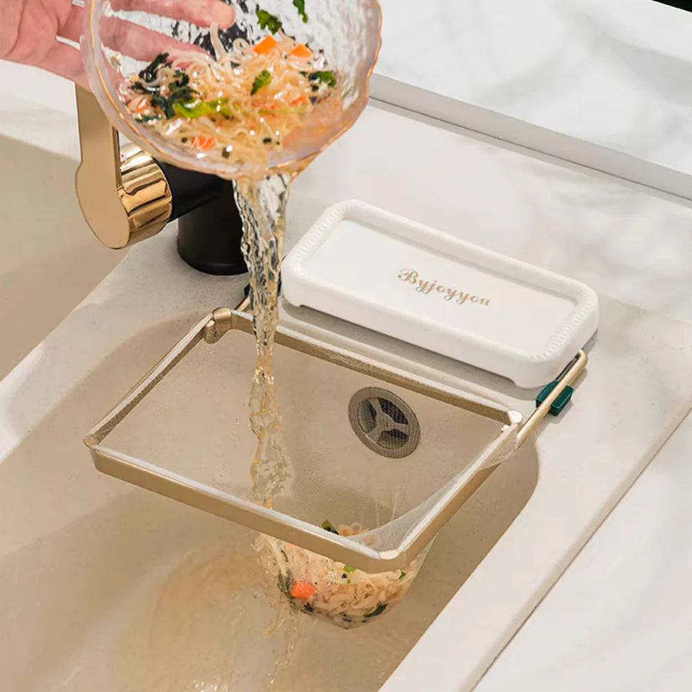 Colador de Residuos para Fregadero con 50 Filtros Desechables | CleanSink