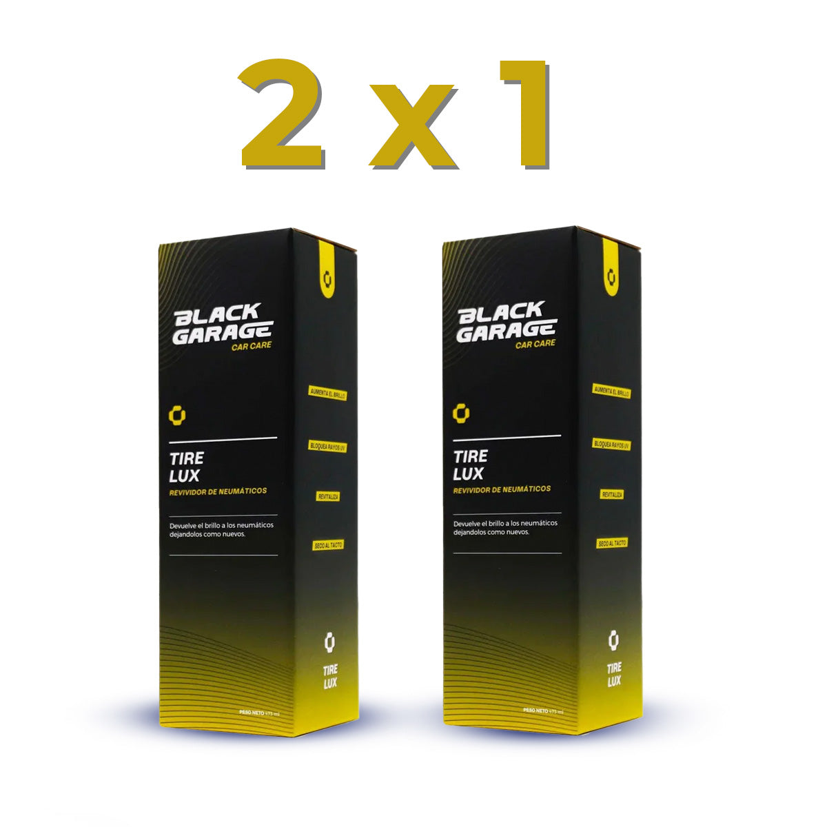 Tire Luxe - Revividor de Neumáticos 2x1 | BLACK GARAGE