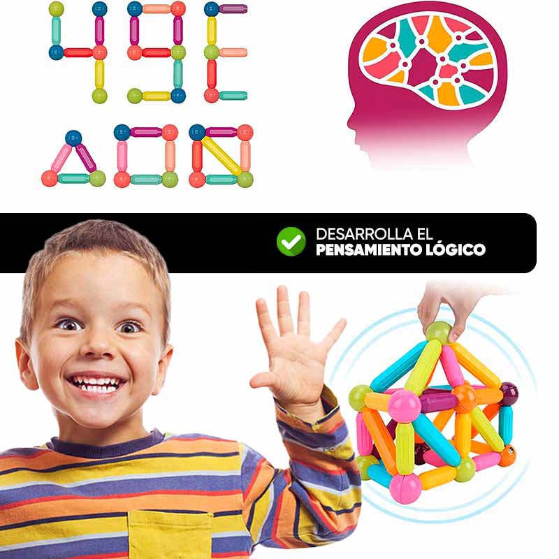 Juego de Bloques Magnéticos | MagiStack