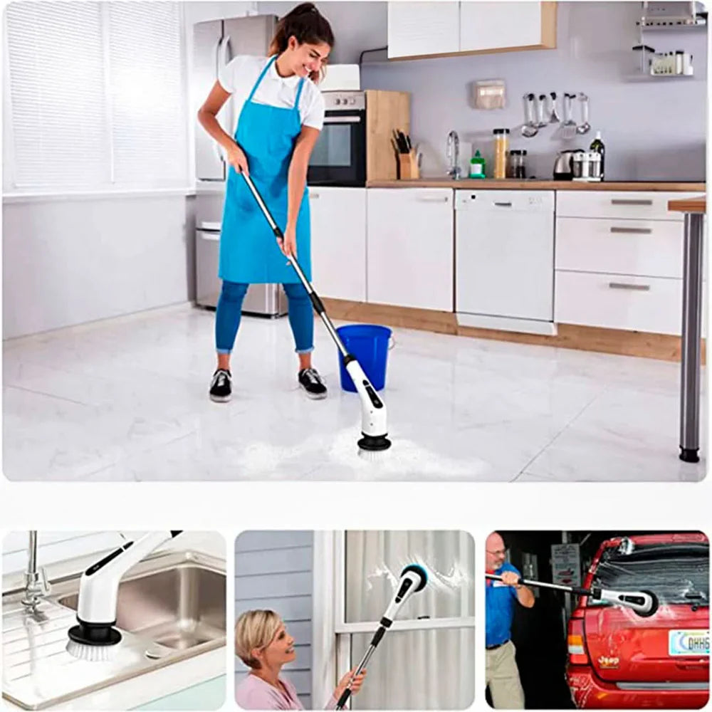 Cepillo de Limpieza Turbo con 7 Cabezales | TurboBrush