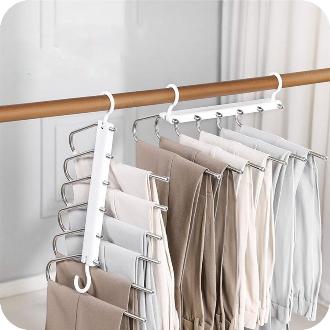 Pack 5 en 1 de Perchas Ahorradoras de Espacio | ClosetMax