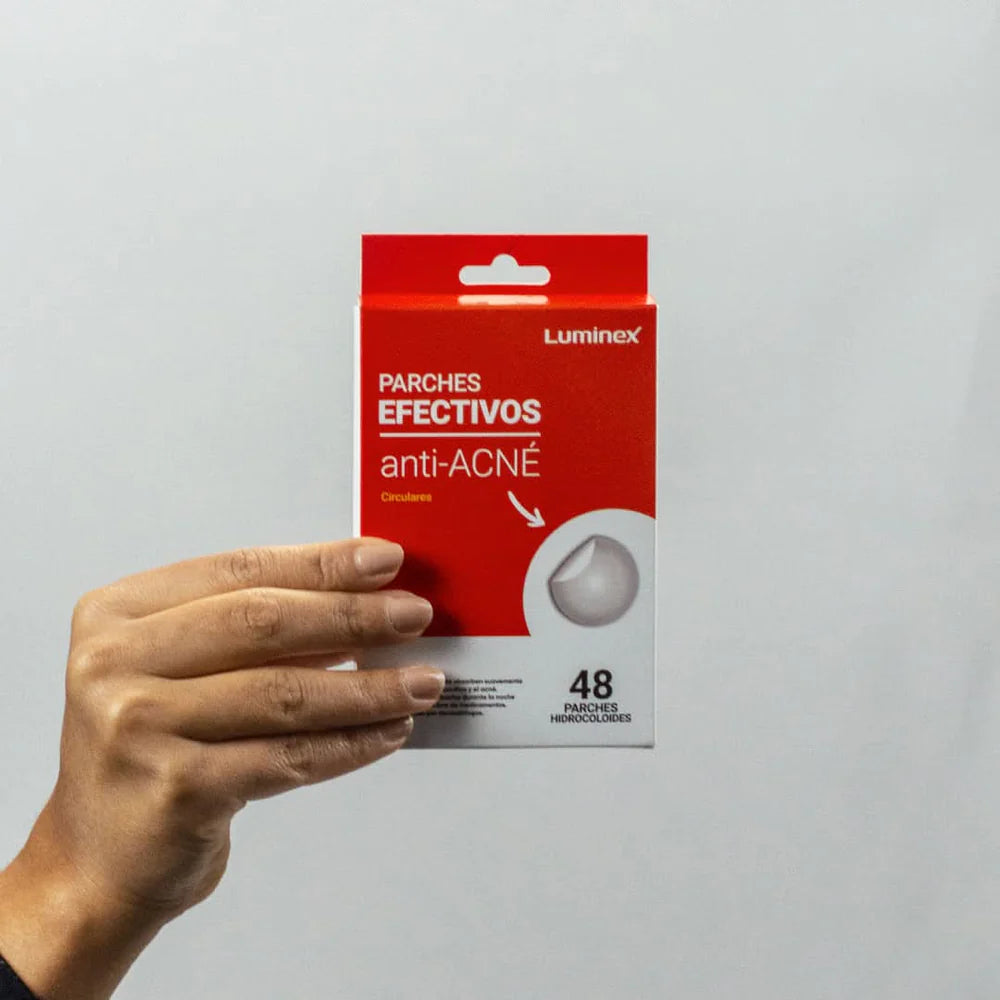 Pack de 48 Parches Anti-Acne Circulares | Luminex