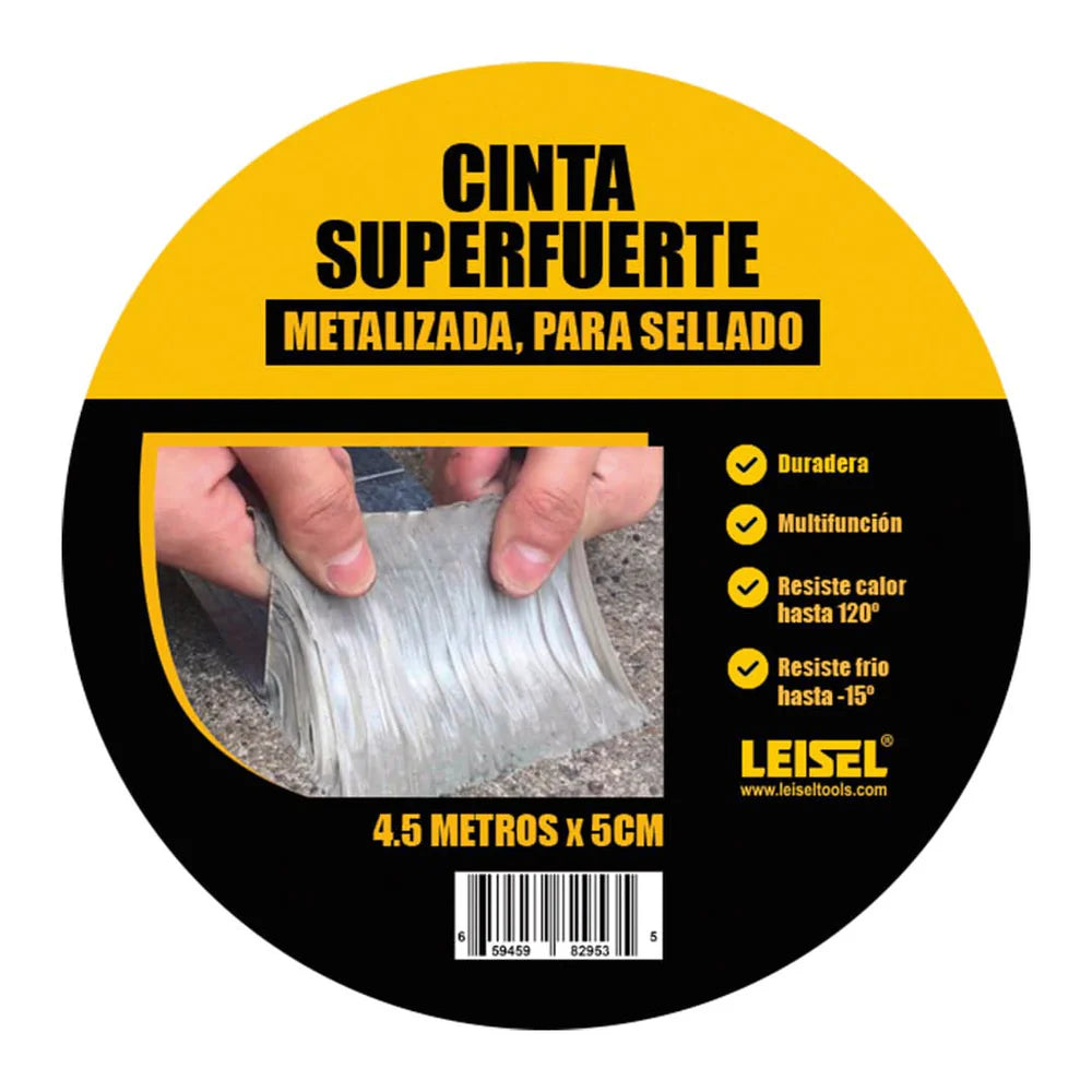 Cinta Super Fuerte Metalizada para Sellado | Leisel