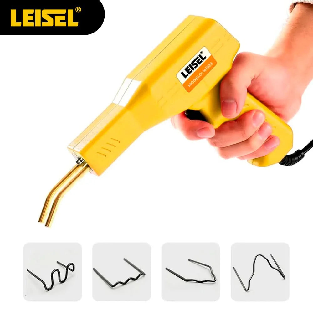 Soldador de Plástico + 200 Grampas | Leisel