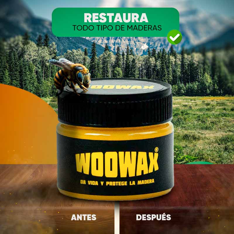 Lustrador de Muebles y Madera de Cera de Abejas | WooWax