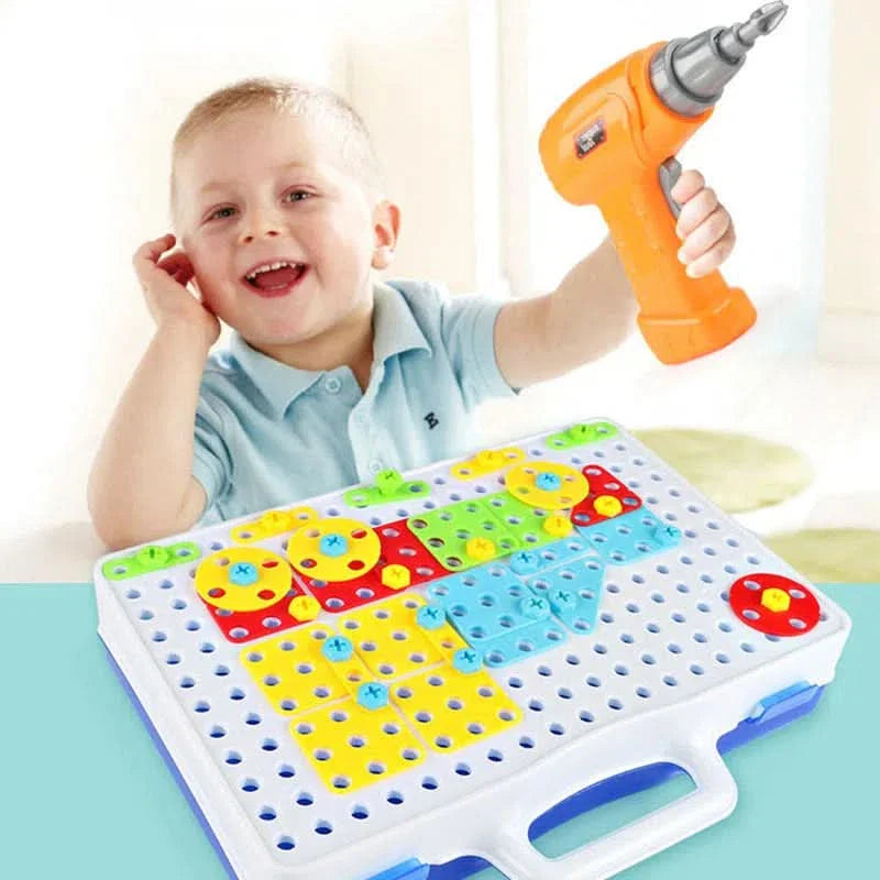 Set Creativo con Taladro y Tablero Didáctico | DrillArt