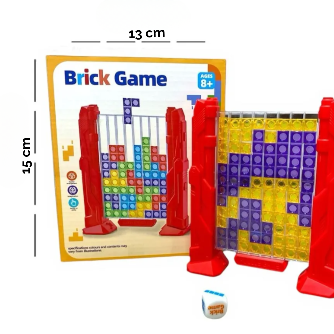 Juego de Bloques Tipo Tetris en Estructura Vertical | BrickDrop